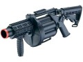 ICS190 GLM Black Airsoft Gas Grenade Revolver